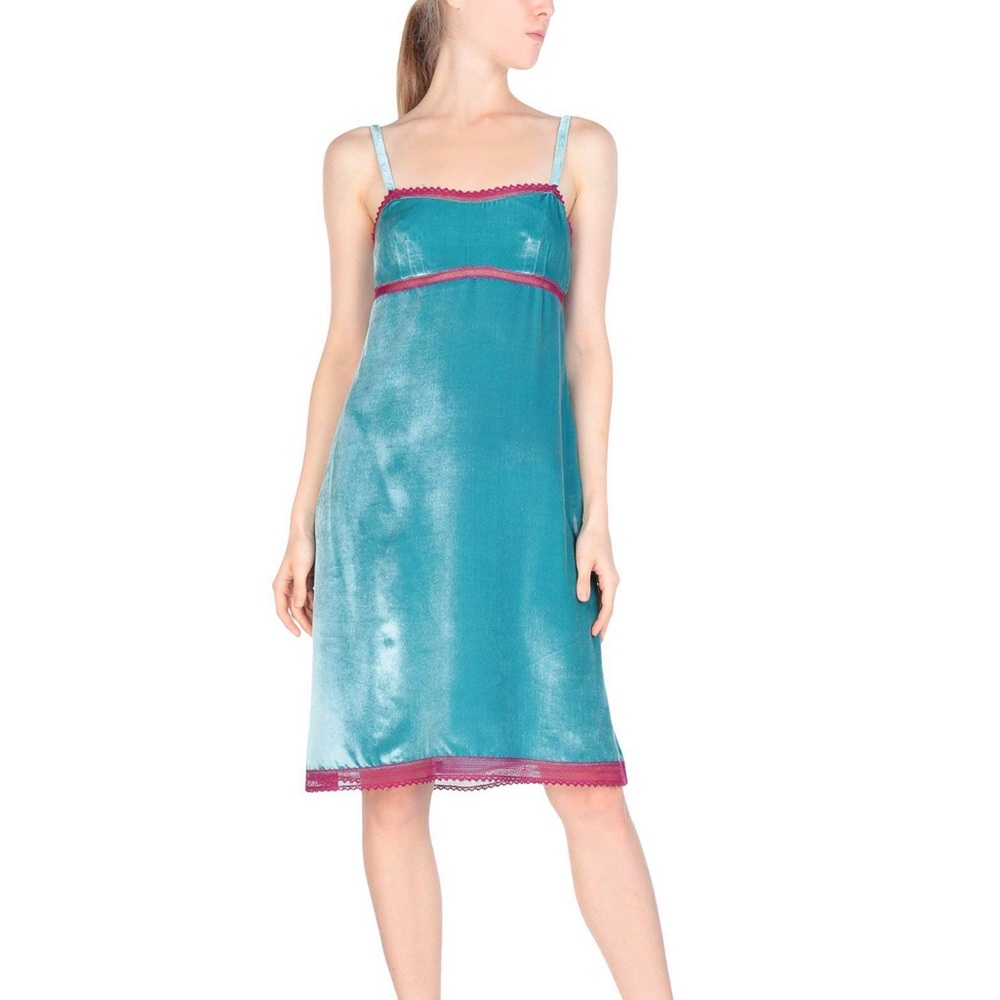 Alberta Ferretti Velvet Dress